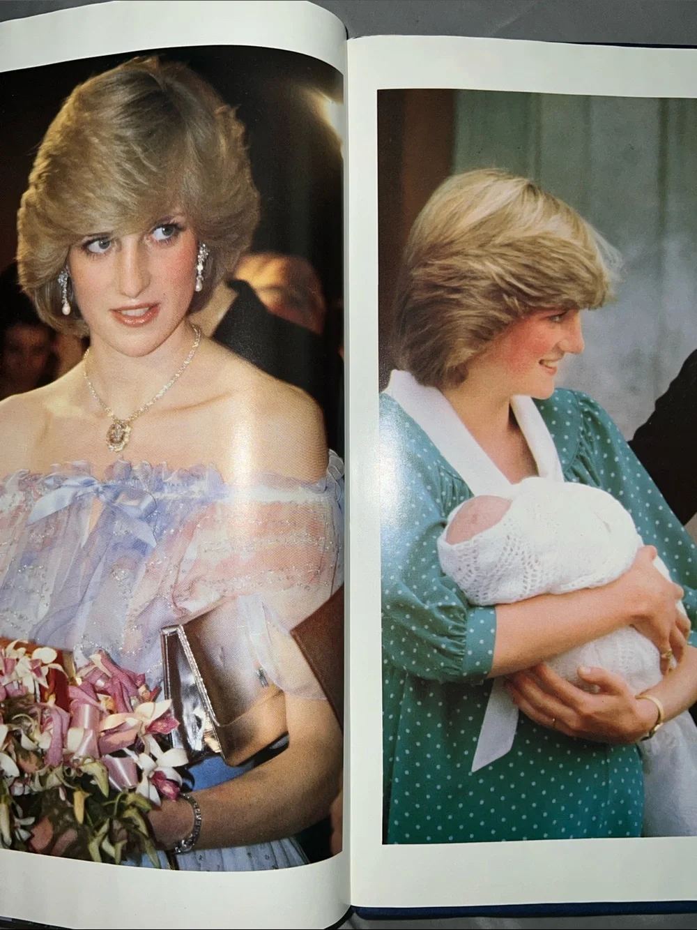 Vintage Princess Diana & Royal Family Hardcover Book Lot (4 Books, 1982-1985)